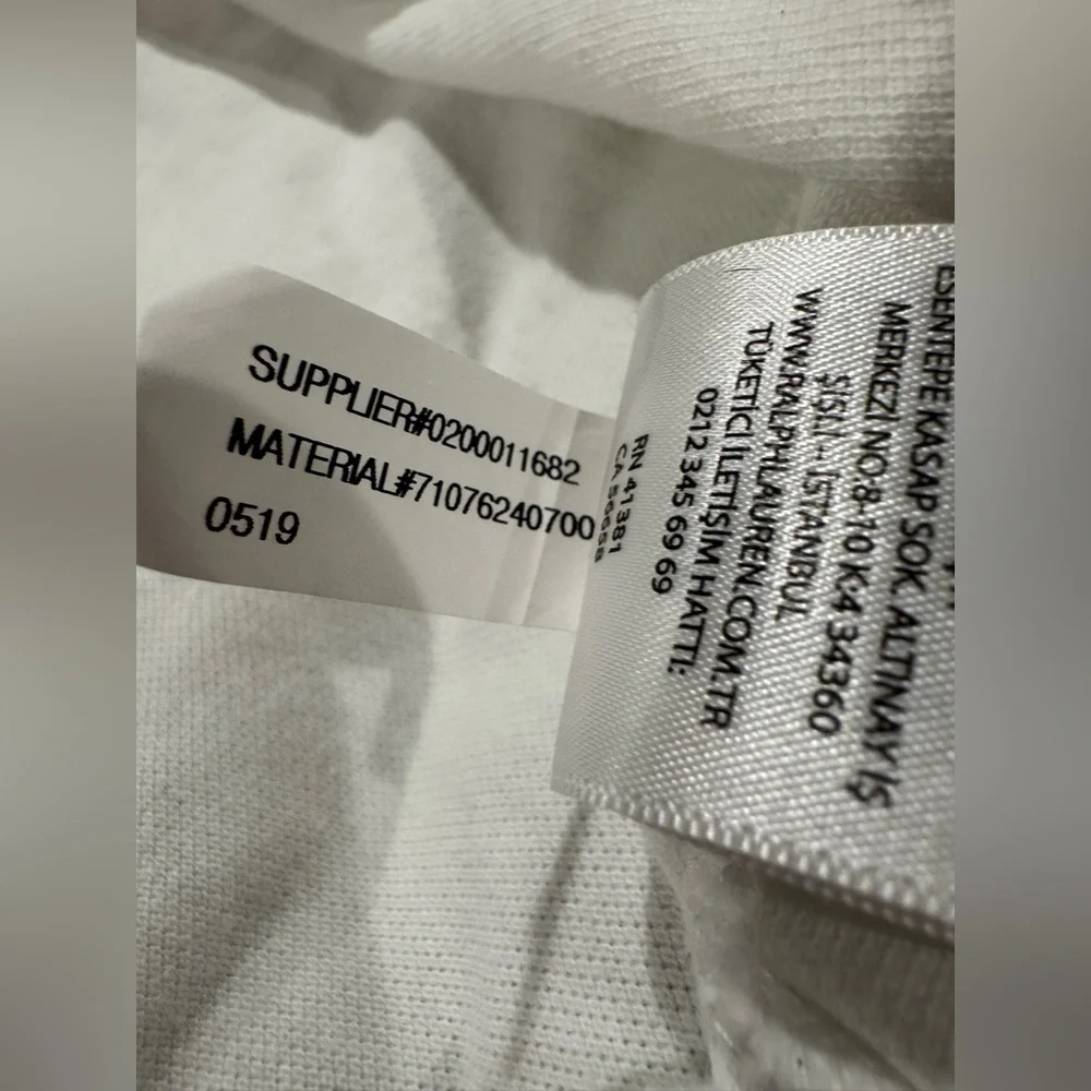 POLO RALPH LAUREN Men's Custom Slim Fit Big Pony Mesh Polo Shirt In White